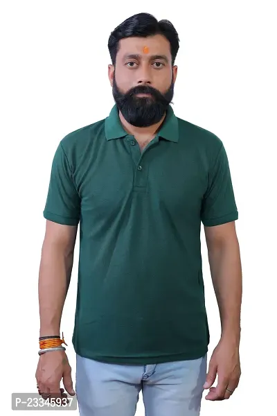 ME Solid Polo T Shirts for Men-thumb3