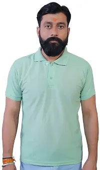 ME Solid Polo T Shirts for Men-thumb2