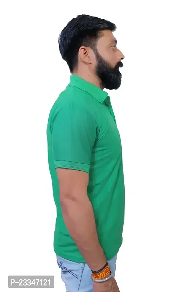 ME Solid Polo T Shirts for Men-thumb5