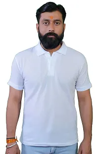 ME Solid Polo T Shirts for Men-thumb2