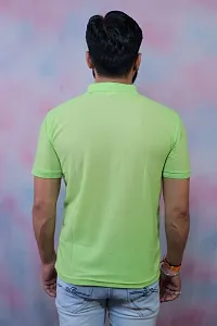 ME Solid Polo T Shirts for Men-thumb1