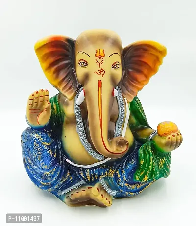 ATUT Ganesh Murti, Idoi,in Big Size, in Multicolour, Unbreakable-22cm