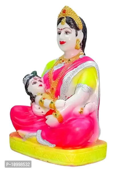 ATUT Maa Yashoda and Shri Krishna Murti in Medium Size, Made up of PVC, Rubber, Unbreakable - 20 cm-thumb2