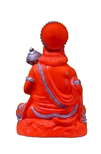 ATUT Unbreakable Hanuman Idol (RED, 25cm, Big)-thumb1