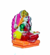 ATUT Santoshi maa Idol, murti, in Small Size, in Multicolor and Unbreakable.. Decorative Showpiece - 11.5 cm-thumb4