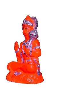 ATUT Unbreakable Hanuman Idol (RED, 25cm, Big)-thumb3