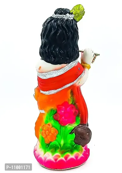 ATUT Cute Standing Krishna Idol, Statue, murti for Home Decor, Made up of PVC, Unbreakable- 23CM-thumb4