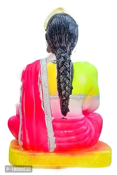 ATUT Maa Yashoda and Shri Krishna Murti in Medium Size, Made up of PVC, Rubber, Unbreakable - 20 cm-thumb4