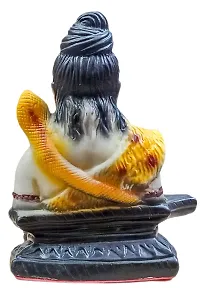 ATUT Shiva Murti,Idol, Statue for Home puja and Home Decor in Medium Size, Multicolour,Made up of PVC, Unbreakable- 18.5 cm-thumb3