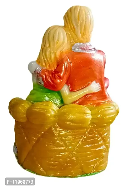 ATUT Love Couple Statue Showpiece in Small Size, Made up of PVC,Rubber, Unbreakable- 11 cm-thumb4