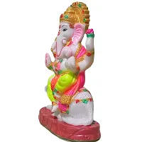 ATUT Ganesha Idol with Cute mushak, Unbreakable-19cm-thumb4