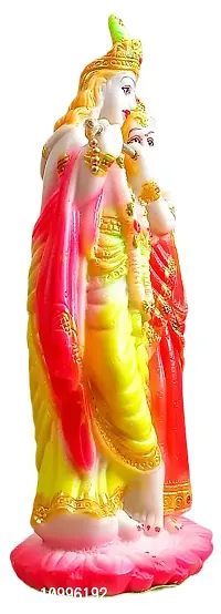 ATUT PVC Big Size Radha Krishna Idol (Multicolour, 23 cm)-thumb2