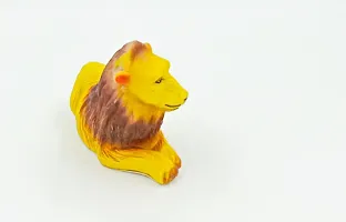 ATUT Lion showpiece Figurine in Multicolor, ,Made with PVC,POP, in Medium Size, Unbreakable- 13cm-thumb1