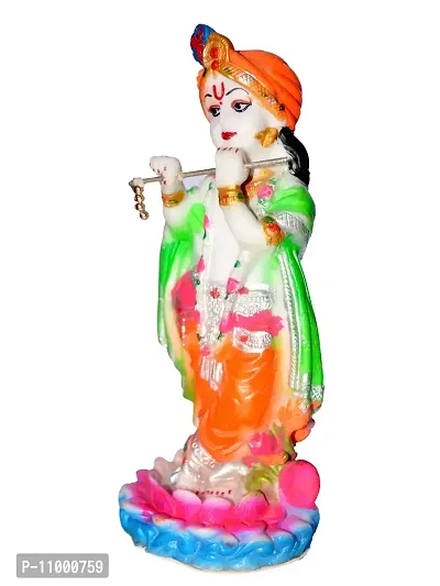 ATUT Kamal Krishna Murti, Idol in Standing Position in Medium Size, in Multicolour, Unbreakable - 21 cm-thumb3