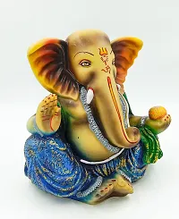 ATUT Ganesh Murti, Idoi,in Big Size, in Multicolour, Unbreakable-22cm-thumb1