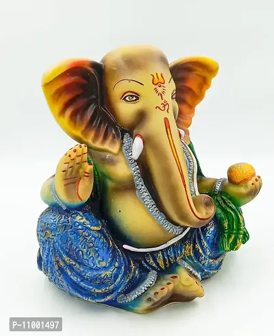 ATUT Ganesh Murti, Idoi,in Big Size, in Multicolour, Unbreakable-22cm-thumb2