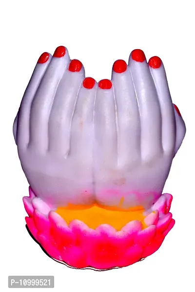 ATUT Laxmi and Ganesh Idol for Home Temple and for Decoration , in Medium Size, Multicolour, UNBREAKABKE-16 cm-thumb4