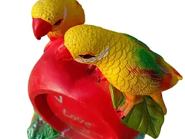 ATUT Parrot Statue showpiece Figurine Bird for Home Decor, Unbreakable- 20cm-thumb4