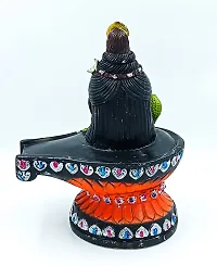 ATUT Shivling with Shiva Murti,Idol, Statue for Home puja and Home Decor in Big Size, Multicolour,Made up of PVC, Unbreakable-26cm-thumb2