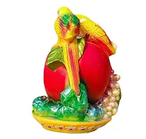 ATUT Parrot Statue showpiece Figurine Bird for Home Decor, Unbreakable- 20cm-thumb3