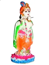 ATUT Kamal Krishna Murti, Idol in Standing Position in Medium Size, in Multicolour, Unbreakable - 21 cm-thumb1