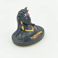 ATUT Shiv Murti, Idol, Statue in Small Size and Black Color, Unbreakable - 9.5 cm-thumb1