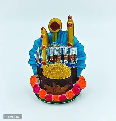 ATUT Unbreakable Makka Madina Idol (Small Size - 11.5 cm, Multicolor)