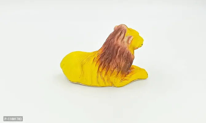 ATUT Lion showpiece Figurine in Multicolor, ,Made with PVC,POP, in Medium Size, Unbreakable- 13cm-thumb5