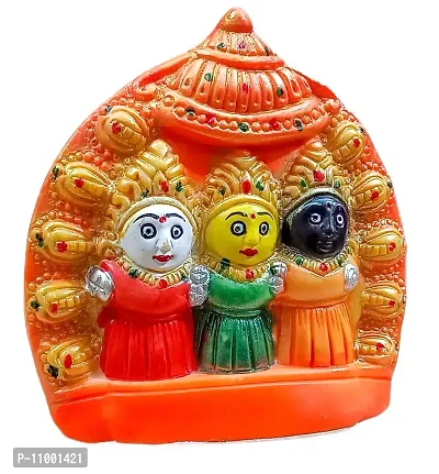 ATUT Presenting Jagannath Idol, Murti in Medium Small Size, PVC Unbreakable-14cm-thumb2