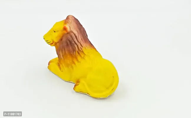ATUT Lion showpiece Figurine in Multicolor, ,Made with PVC,POP, in Medium Size, Unbreakable- 13cm-thumb3