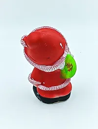 ATUT Santa Claus showpiece, Murti Figurine in Multicolor, ,Made with PVC,POP, in Medium Size, Unbreakable- 12.5cm-thumb3