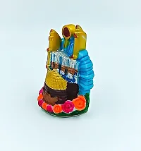 ATUT Unbreakable Makka Madina Idol (Small Size - 11.5 cm, Multicolor)-thumb2