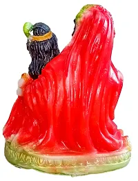 ATUT Unbreakable PVC & Rubber Maa Yashoda and Shri Krishna Murti, (Medium Size, 13 cm, Red)-thumb3