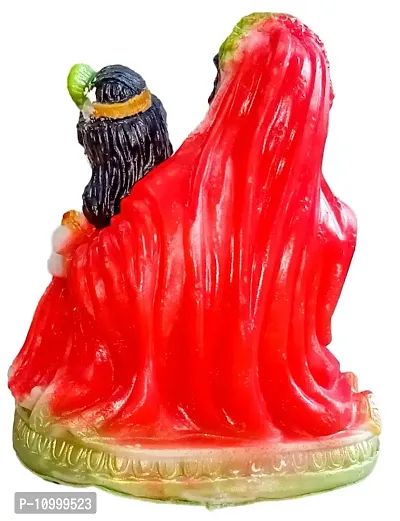 ATUT Unbreakable PVC & Rubber Maa Yashoda and Shri Krishna Murti, (Medium Size, 13 cm, Red)-thumb4