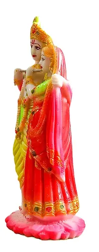 ATUT PVC Big Size Radha Krishna Idol (Multicolour, 23 cm)-thumb2