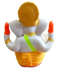 ATUT Ganesh Murti, Idol and Used for car Dashboard, in Small Size, Magnificent Design and Beautiful Colour, - 11cm-thumb3
