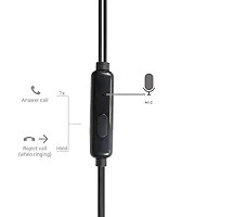 Orimo Oep-E10 Wired In Ear Headphone with Mic (Black)-thumb2