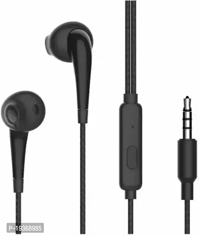 Orimo Oep-E10 Wired In Ear Headphone with Mic (Black)-thumb3