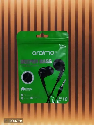 Oraimo Deep Bass E10Wired headphone with mic-thumb0