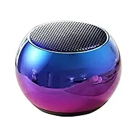 M3 Portable Mini Bluetooth Speaker with Google Assistant (Smart Speaker) (Purple)-thumb2