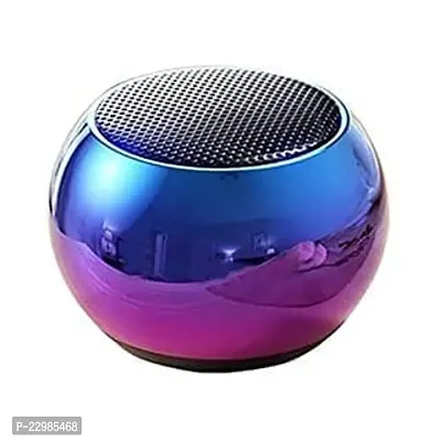M3 Portable Mini Bluetooth Speaker with Google Assistant (Smart Speaker) (Purple)-thumb3