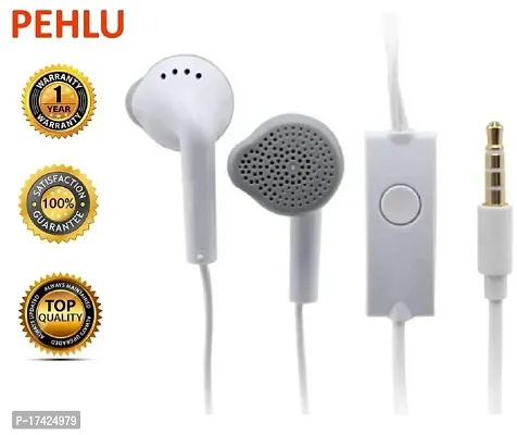 Stylish Wired - 3.5 MM Single Pin Headphones-thumb0
