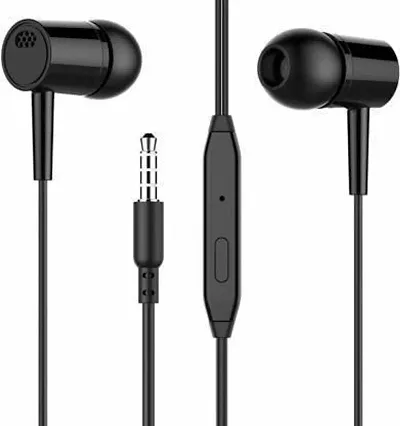 Earphone With Mic Remote Control Wired Headsets