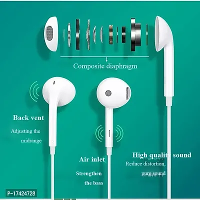 Stylish Wired - 3.5 MM Single Pin Headphones-thumb0