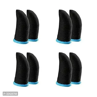 Professional Touch Screen Thumbs Finger Sleeve Gaming  Multi Colour Pack of 4