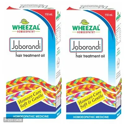 Jaborandi Hair Treatment Oil [WHEEZAL] [ 220ML~Pack Of 2*110ML ]