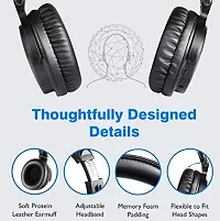 Foldable Wireless Sh12 Headphone with Mic and SD Card Slot Bluetooth Headset-thumb1