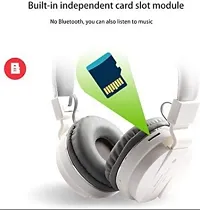 Elegant Black Over the Ear Wireless Bluetooth Headphones with Mic-thumb1