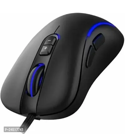 Essential USB Optical Black Wired  Mouse-thumb0