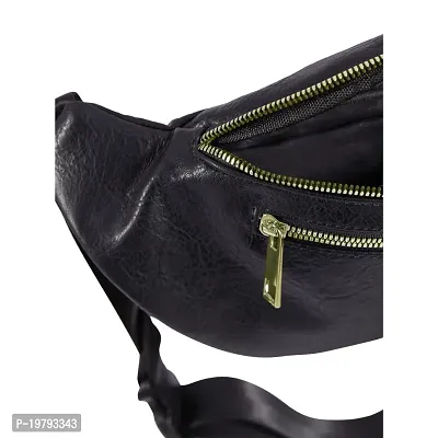 PU Leather Waist Bag for Men Belt Bag Unisex Fanny Bag Bum bag, sling bag Pack of 1pc waist bag-thumb4